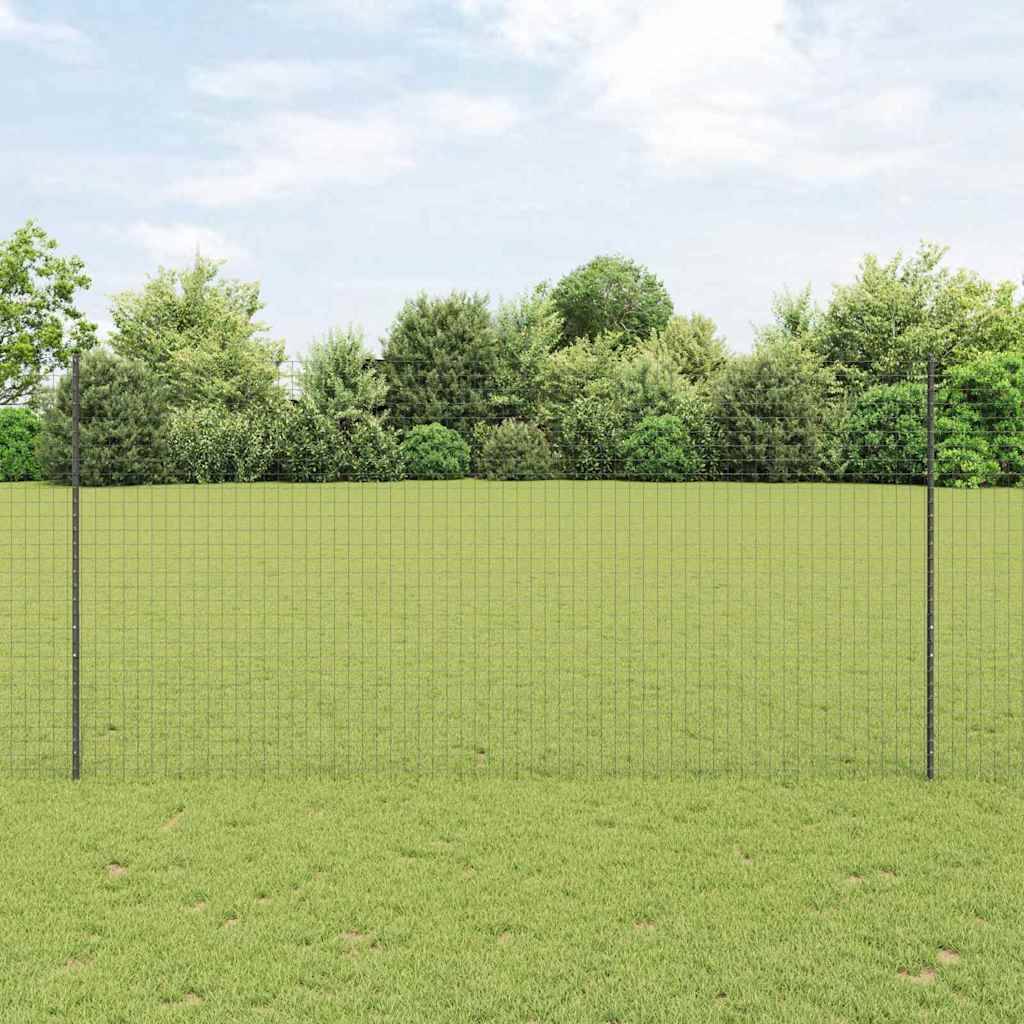 PANGIVO - Clôture Acier et PVC Grise 1,5 x 10 m, Poids :18.21kg - PANGIVO - Image 1