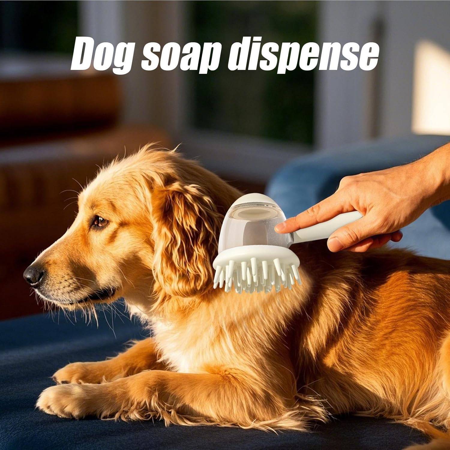 DtopbuyAge - Brosse de Bain pour Chien - Disperse Shampoing & Massage DtopbuyAge - Image 4