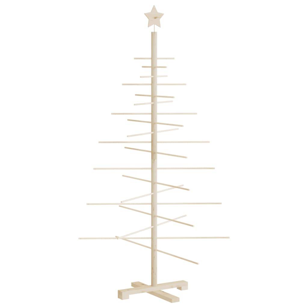 Maison Chic - Sapin de Noël | Arbre de Noël en bois pour décoration 150 cm bois massif de pin Maison Chic - Image 5