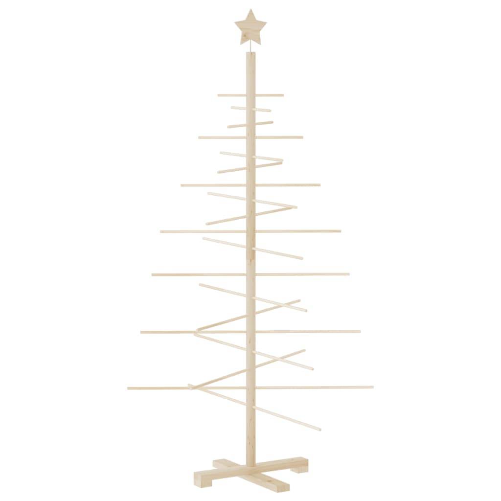 Maison Chic - Sapin de Noël | Arbre de Noël en bois pour décoration 150 cm bois massif de pin Maison Chic - Image 1
