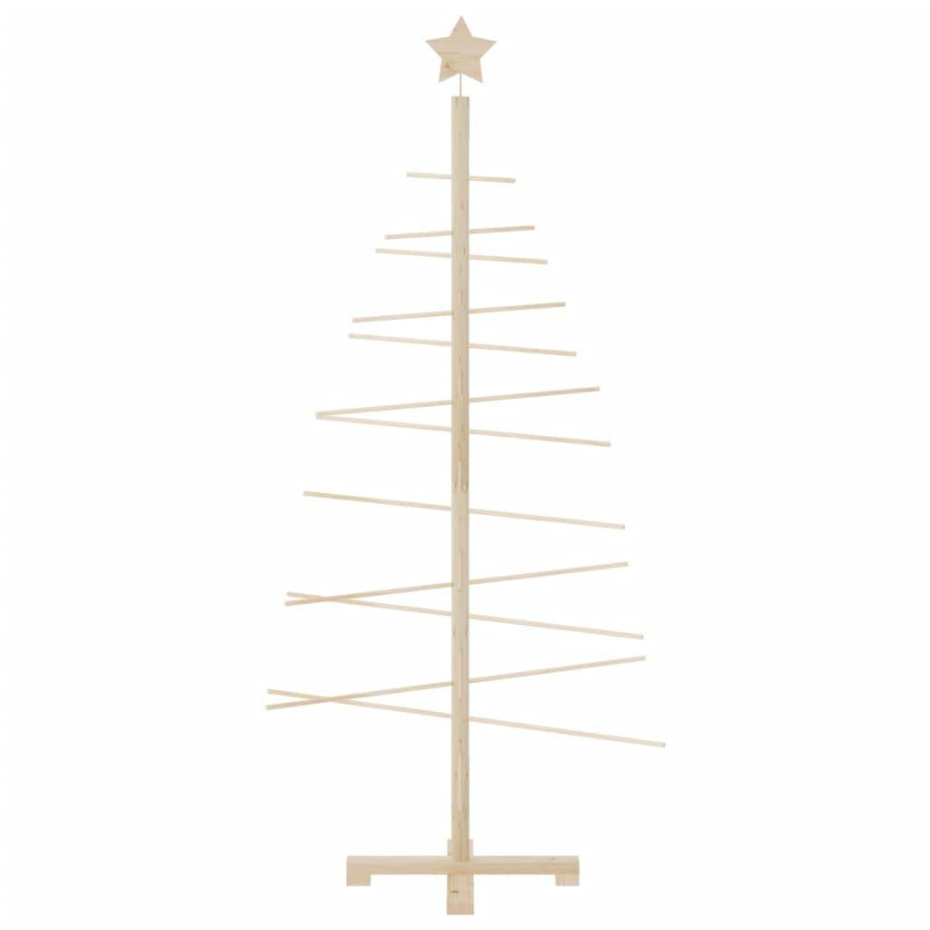 Maison Chic - Sapin de Noël | Arbre de Noël en bois pour décoration 150 cm bois massif de pin Maison Chic - Image 3