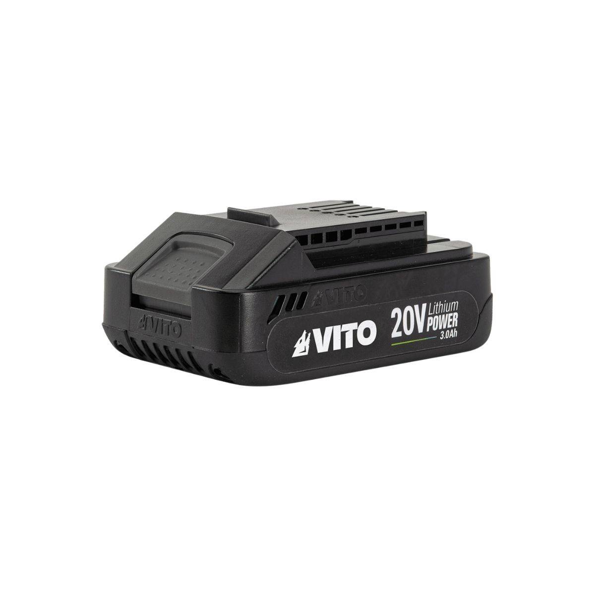 Coupe Bordure sans fil avec Batterie 20V 3.0AH + Chargeur + Jeu de 20 lames coupantes Mat télescopique VITO - Image 6