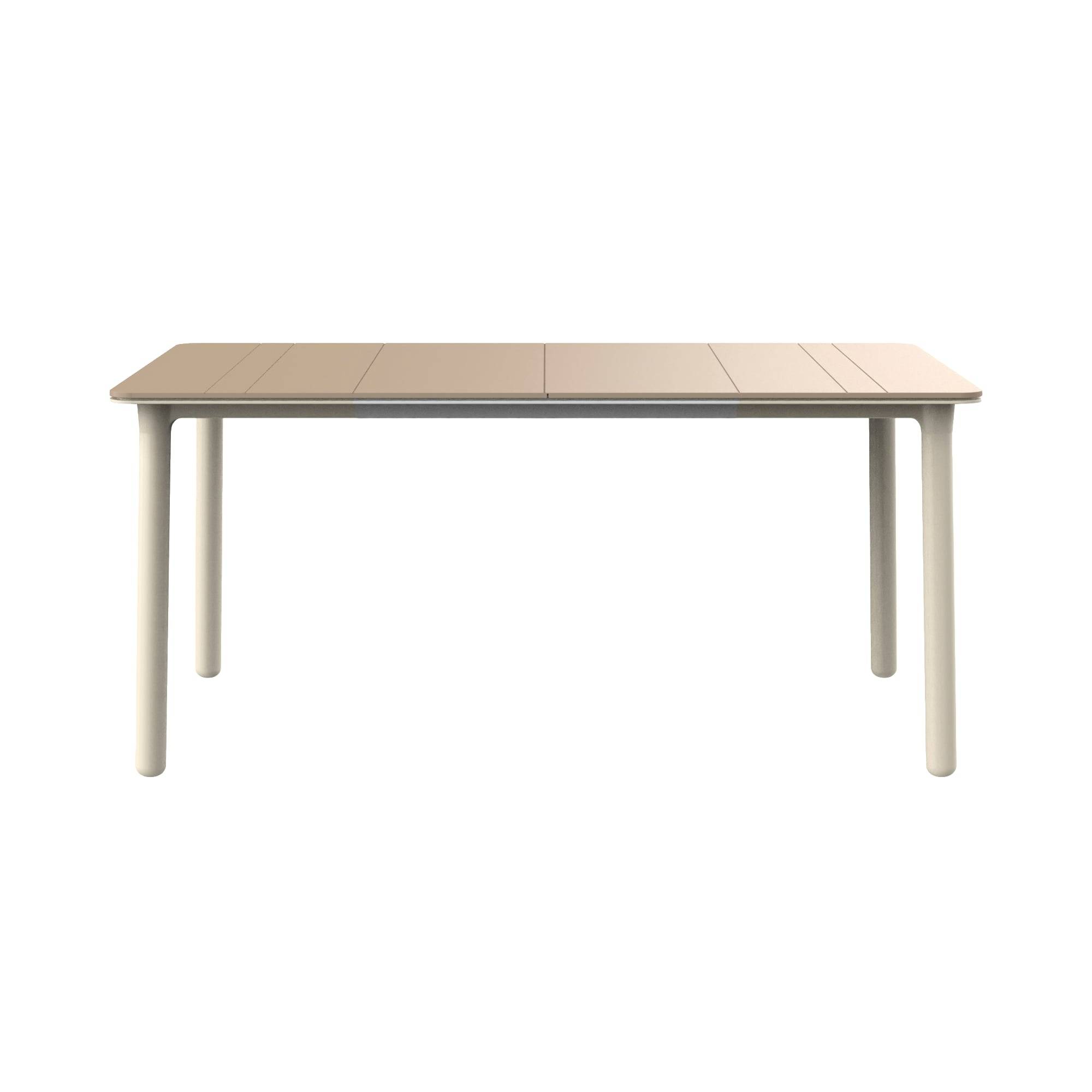 Table rectangulaire extérieur 160x90 sable - ivoire NOA garbar