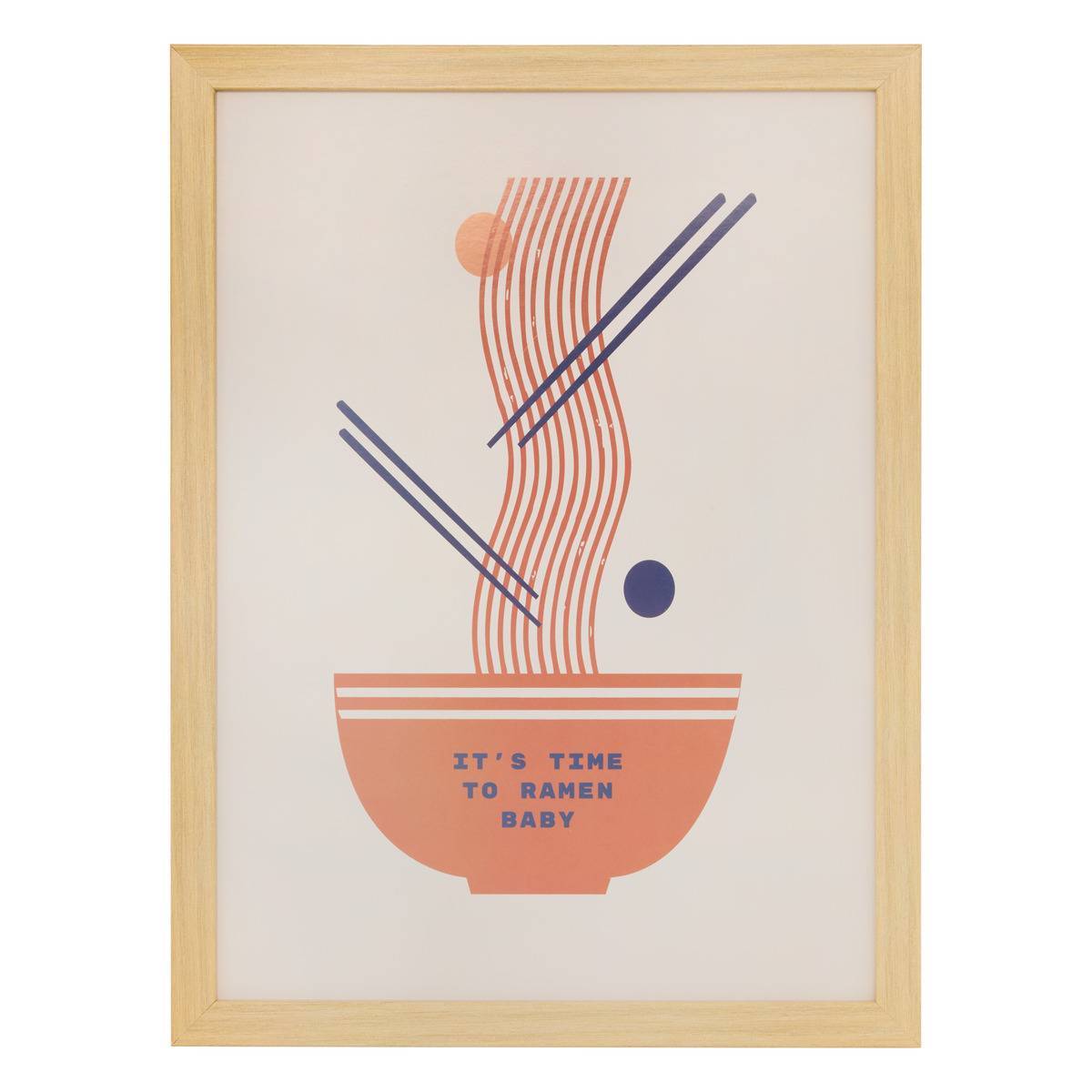 Atmosphera - Affiche encadrée Nippo 30x40cm - Atmosphera Créateur d'intérieur - Image 1