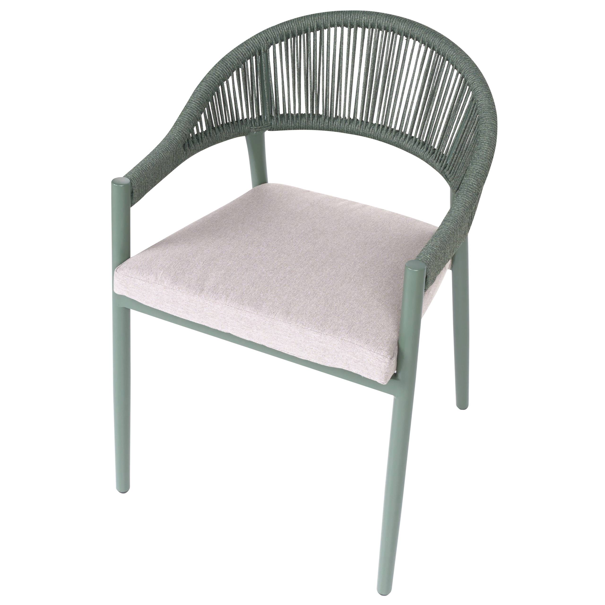 Chaise de jardin Aluminium Vert ORMEA - Beliani - Image 6