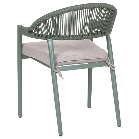 Chaise de jardin Aluminium Vert ORMEA - Beliani - Image 5