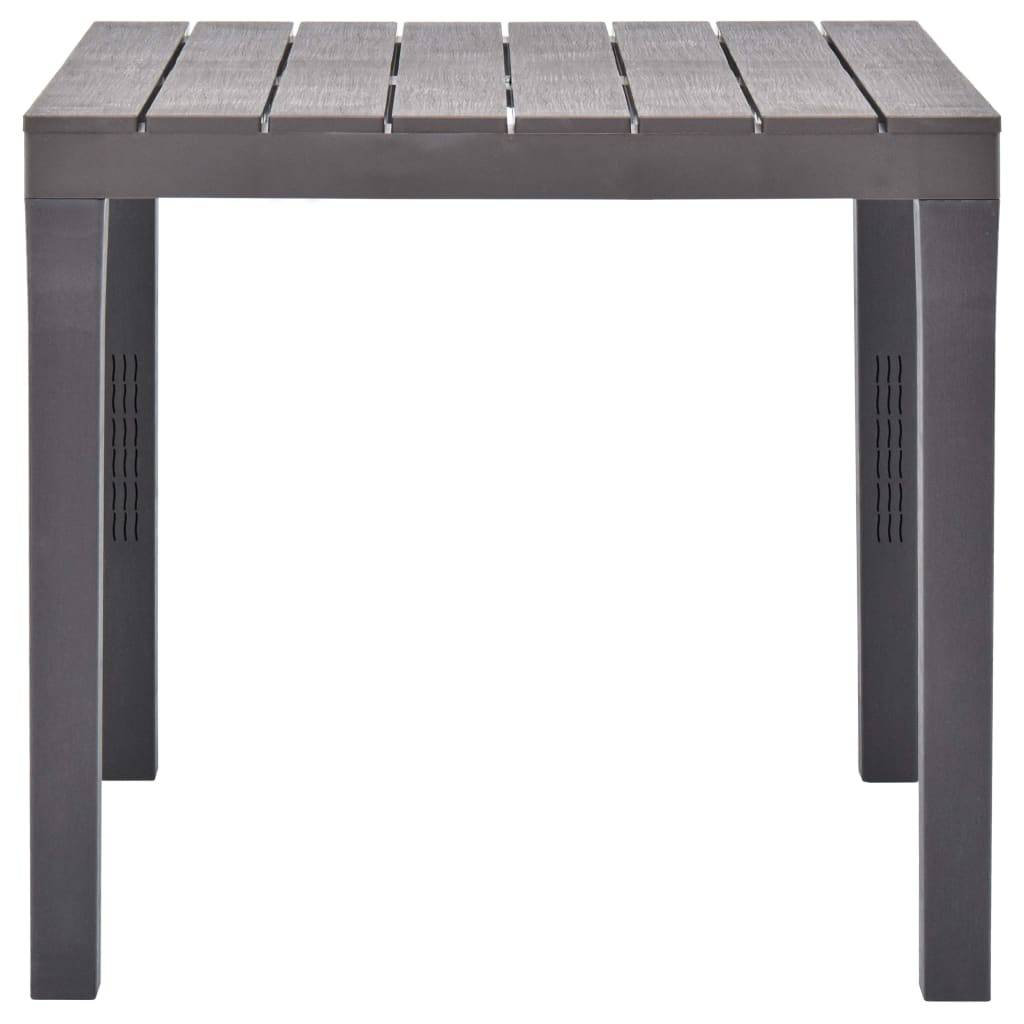 Prolenta Premium - Table bois composite Jean-Fabrice Gris 78 X 78 X 72 cm - P87209G - Image 3