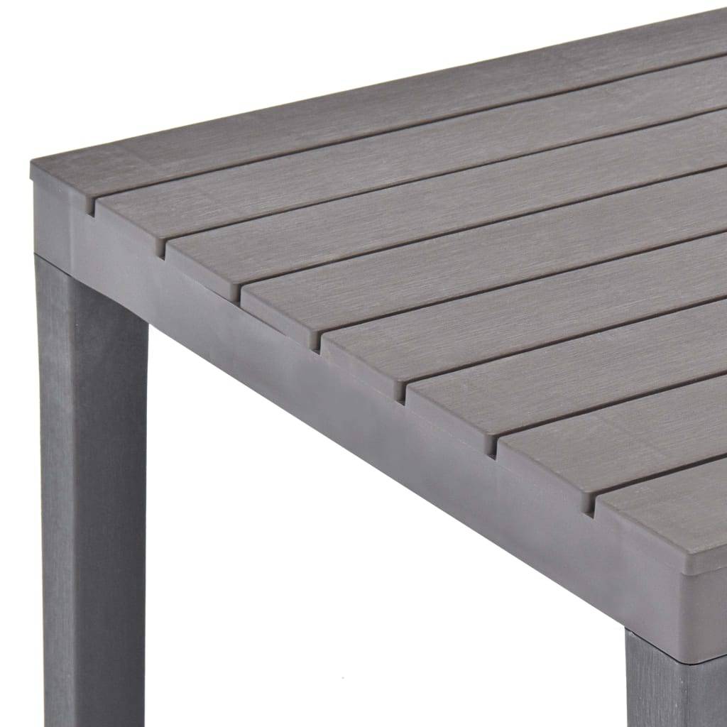 Prolenta Premium - Table bois composite Jean-Fabrice Gris 78 X 78 X 72 cm - P87209G - Image 4