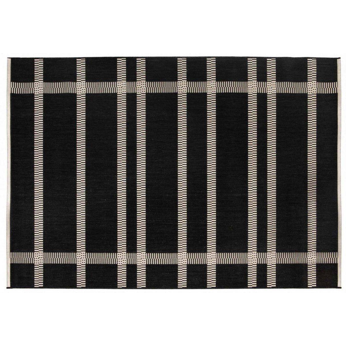 Vivaraise - Tapis extérieur en polypropylène Paomia tonnerre 120 x 170 cm - Image 1