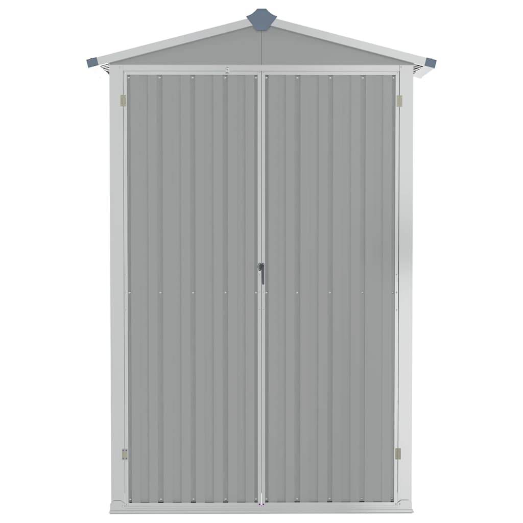 Vidaxl - Abri de jardin Gris 116x45x175 cm Acier galvanisé vidaXL 46302 - Image 7