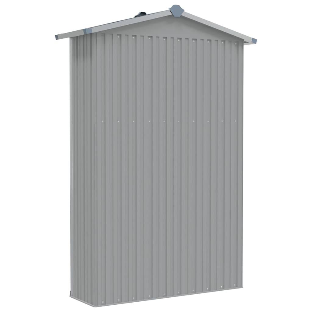Vidaxl - Abri de jardin Gris 116x45x175 cm Acier galvanisé 0.5m² vidaXL 46302 - Image 9