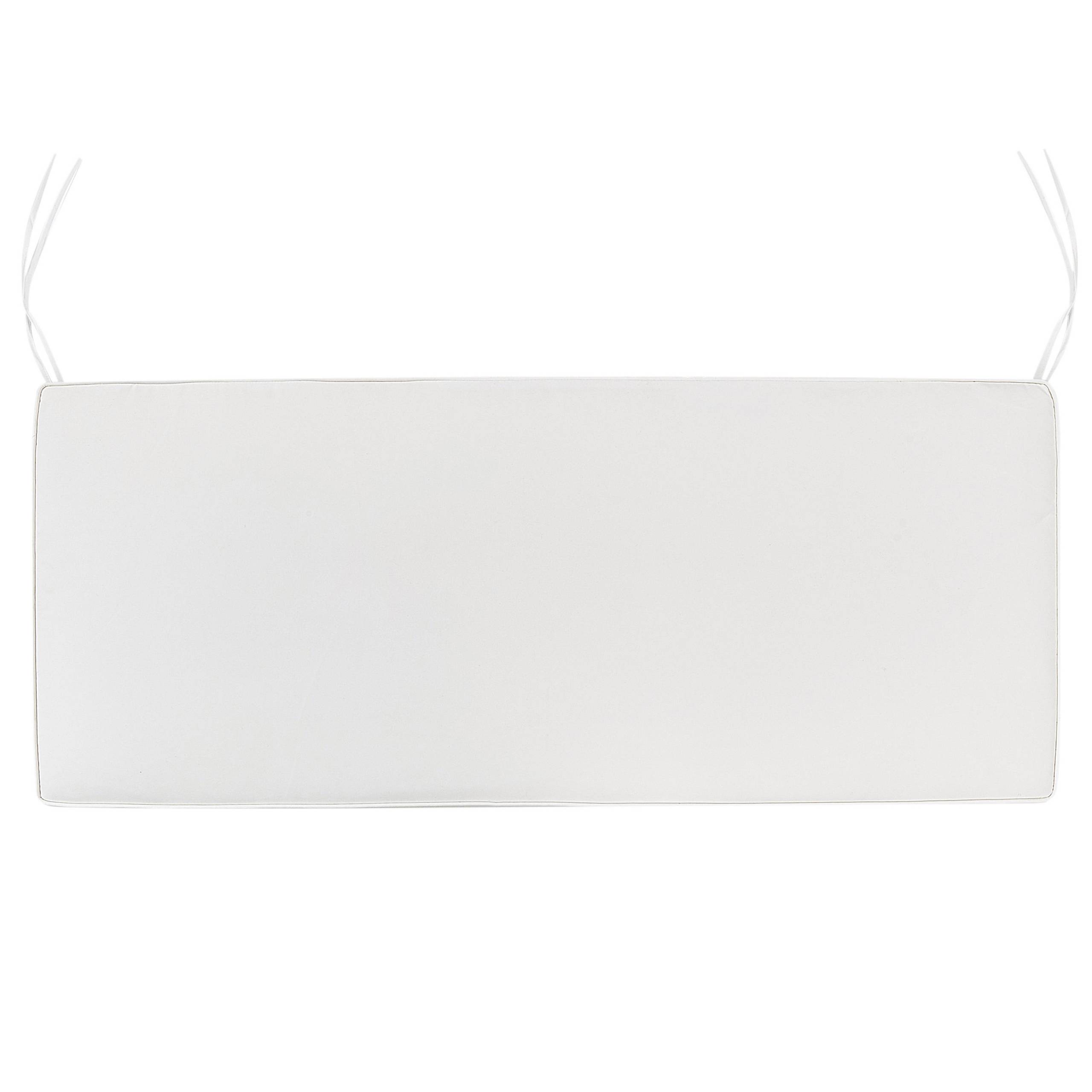 Beliani - Coussin d'assise d'extérieur Polyester Blanc cassé SOVANA - Beliani - Image 4