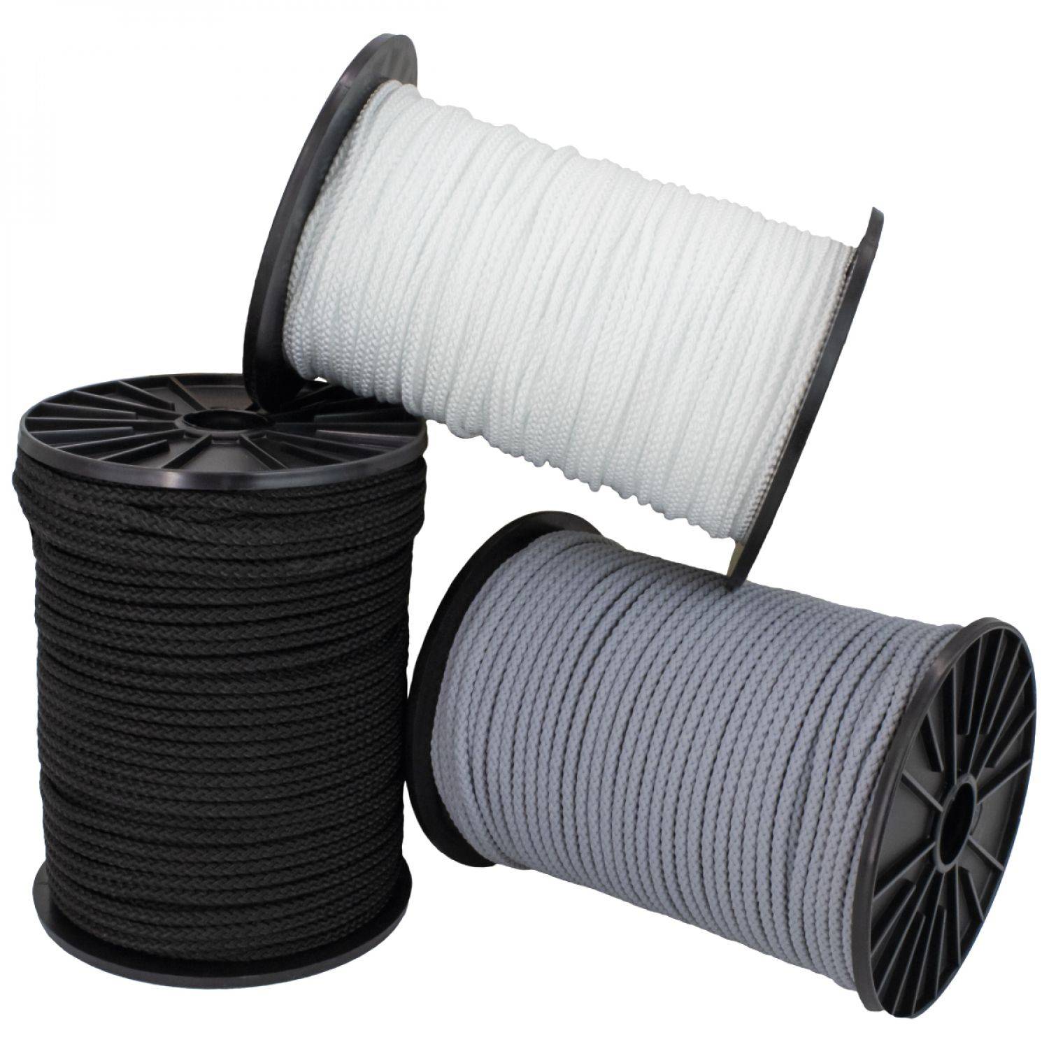 Linxor - Bobine de corde tressée 4 mm x 100 m - Blanc - Linxor - Image 3