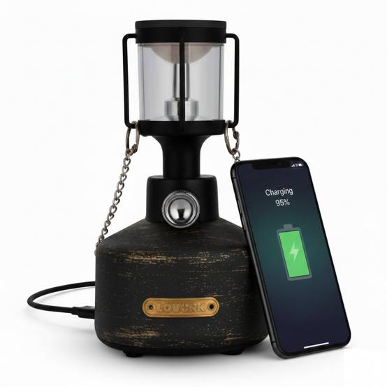 Lanterne à LED nomade, autonome (100 heures) et rechargeable - MISTRAL LOVORK - Image 1