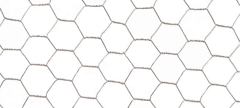 Nortène - Grillage métalique 1 x 25 m - maille 13 x 0,7 mm - structure hexagonale - triple torsion Nortene - Image 1