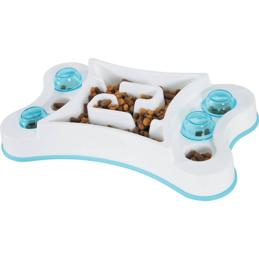 animallparadise - Ecuelle anti-glouton rectangle, 32 x 19.5 x 5.5 cm pour chien. - Image 2