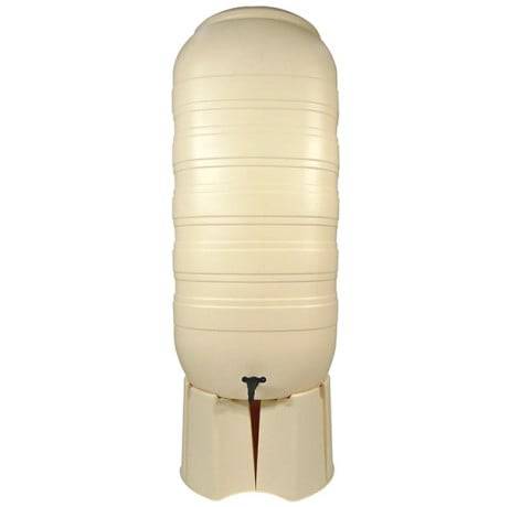 Récupérateur d'eau de pluie colonne 250 litres, Couleur Beige, Socle Avec socle - Image 2