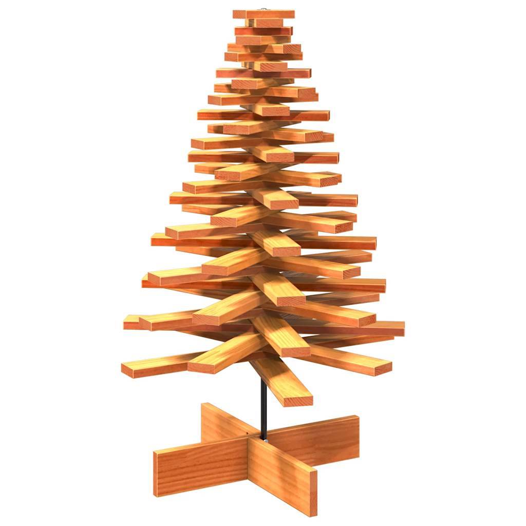 Maison Chic - Sapin de Noël | Arbre de Noël en bois pour décoration 100 cm bois de pin massif Maison Chic - Image 5