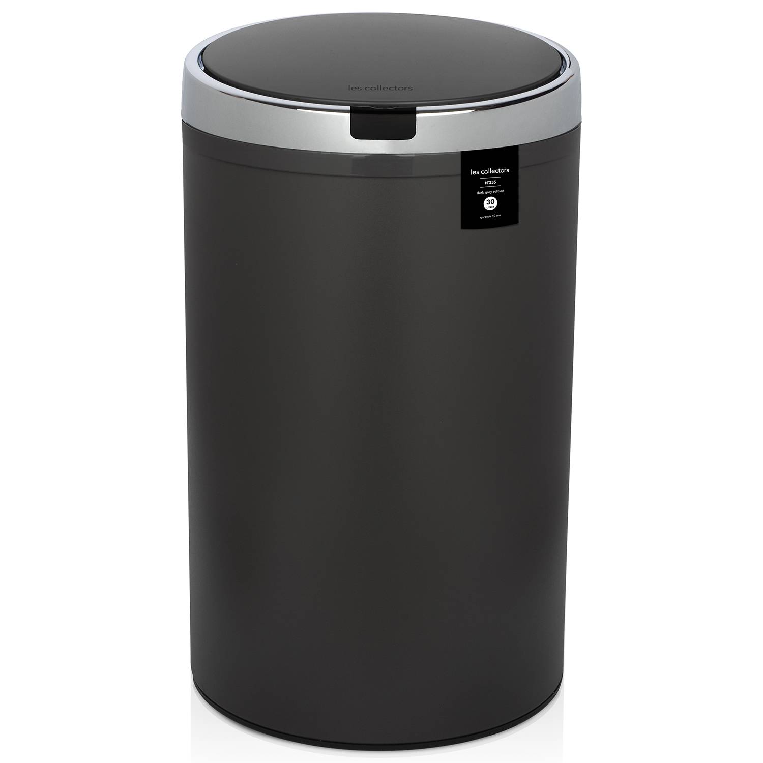 Poubelle à capteur 42L, dark grey edition - N°347 Les Collectors - Image 1