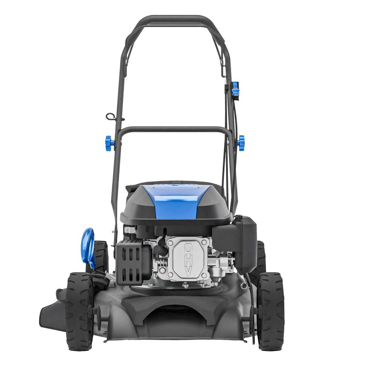 Tondeuse à Gazon Thermique Autotractée 43 cm 139 cm3 40L 4-en-1 Mulching Hyundai - Image 2
