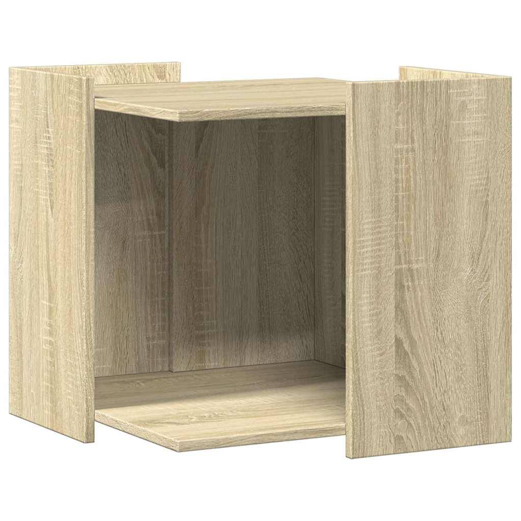 Vidaxl - Meuble de bac à litière pour chat chêne sonoma bois ingénierie vidaXL 857753 - Image 2