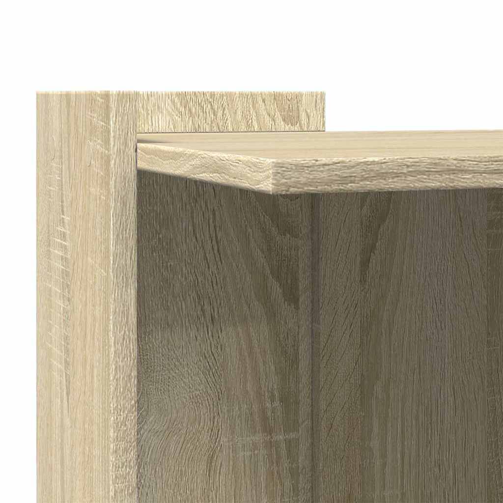 Vidaxl - Meuble de bac à litière pour chat chêne sonoma bois ingénierie vidaXL 857753 - Image 8
