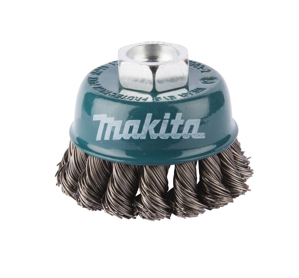 Makita - Brosse boisseau à fils acier torsadés Ø 60mm - MAKITA - D-24119