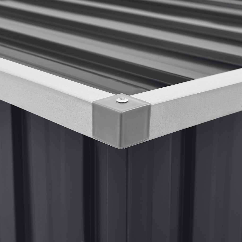 Vidaxl - Boîte de rangement de jardin Anthracite 149x99x93 cm vidaXL 46267 - Image 10