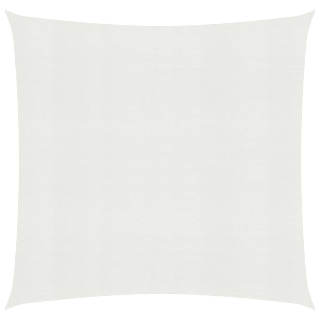 Helloshop26 - Voile d'ombrage 160 g/m² blanc 7 x 7 m pehd - Image 1
