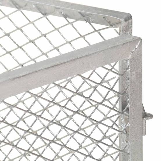 ComfortXL - Grand composteur de jardin 770L en fer galvanisé pour déchets verts Argenté – ComfortXL Outdoor Living - Image 2
