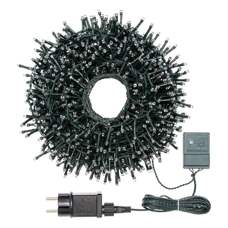 Lotti - Guirlande Boa 20M 1000 LEDS bleues 8 programmes IP44 Lotti - Image 2