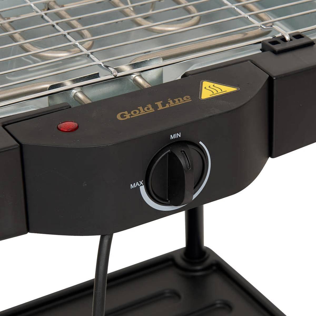Barbecue Électrique sur Pieds "Grille" 92cm Noir - Image 2