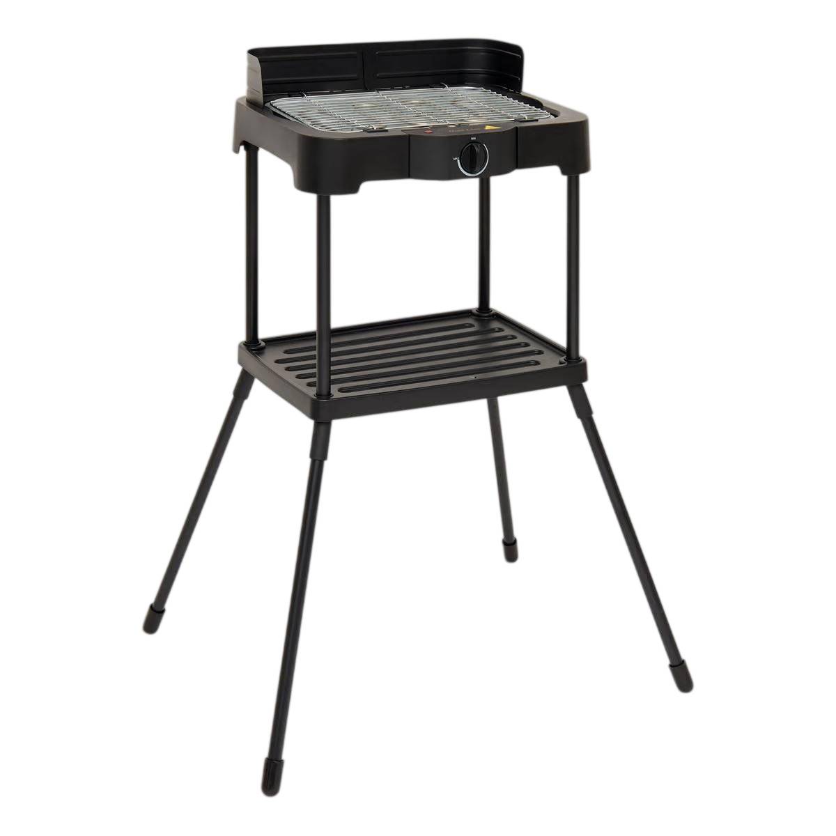 Barbecue Électrique sur Pieds "Grille" 92cm Noir - Image 1
