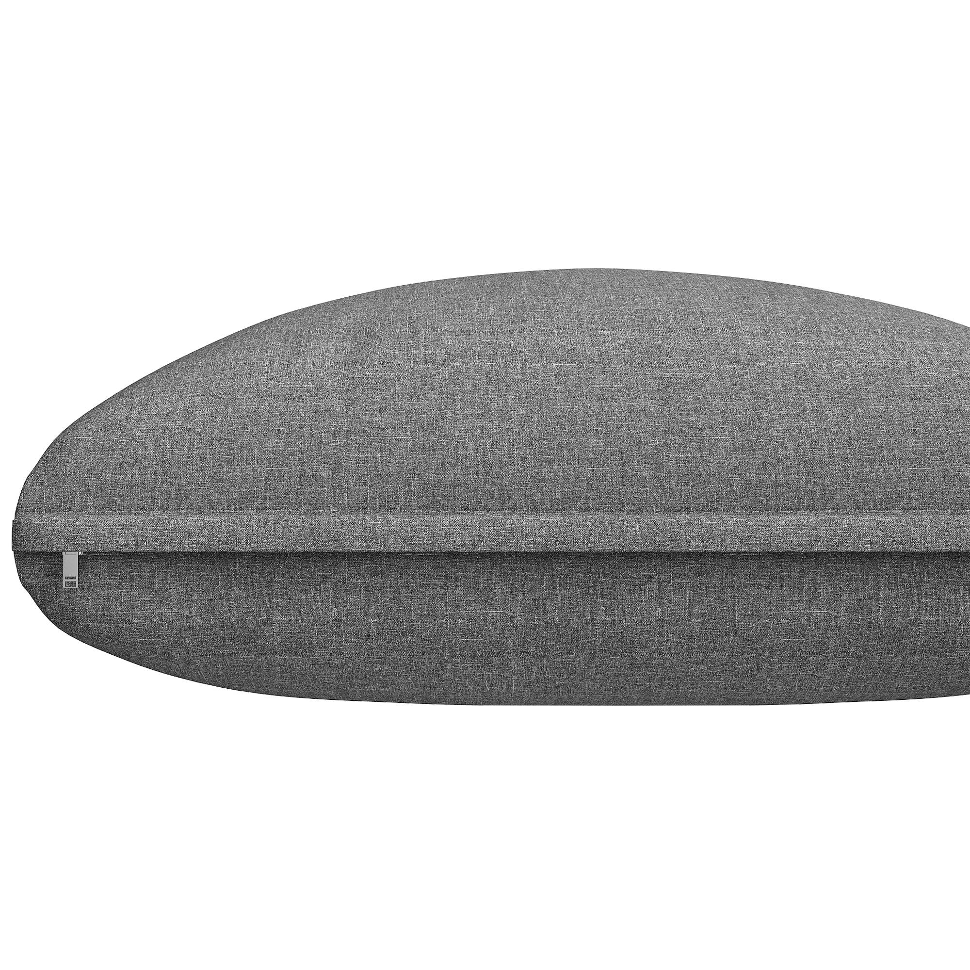 Salon de jardin modulable métal terrasse 5 places coussins déperlants gris - ComfortXL Outdoor Living - Image 7