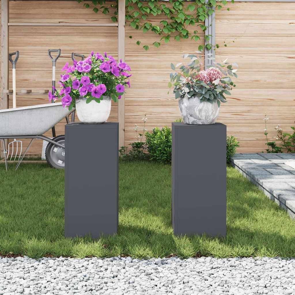 Support plante Prolenta Anthracite 24 X 24 X 55 cm - P95079A - Image 4