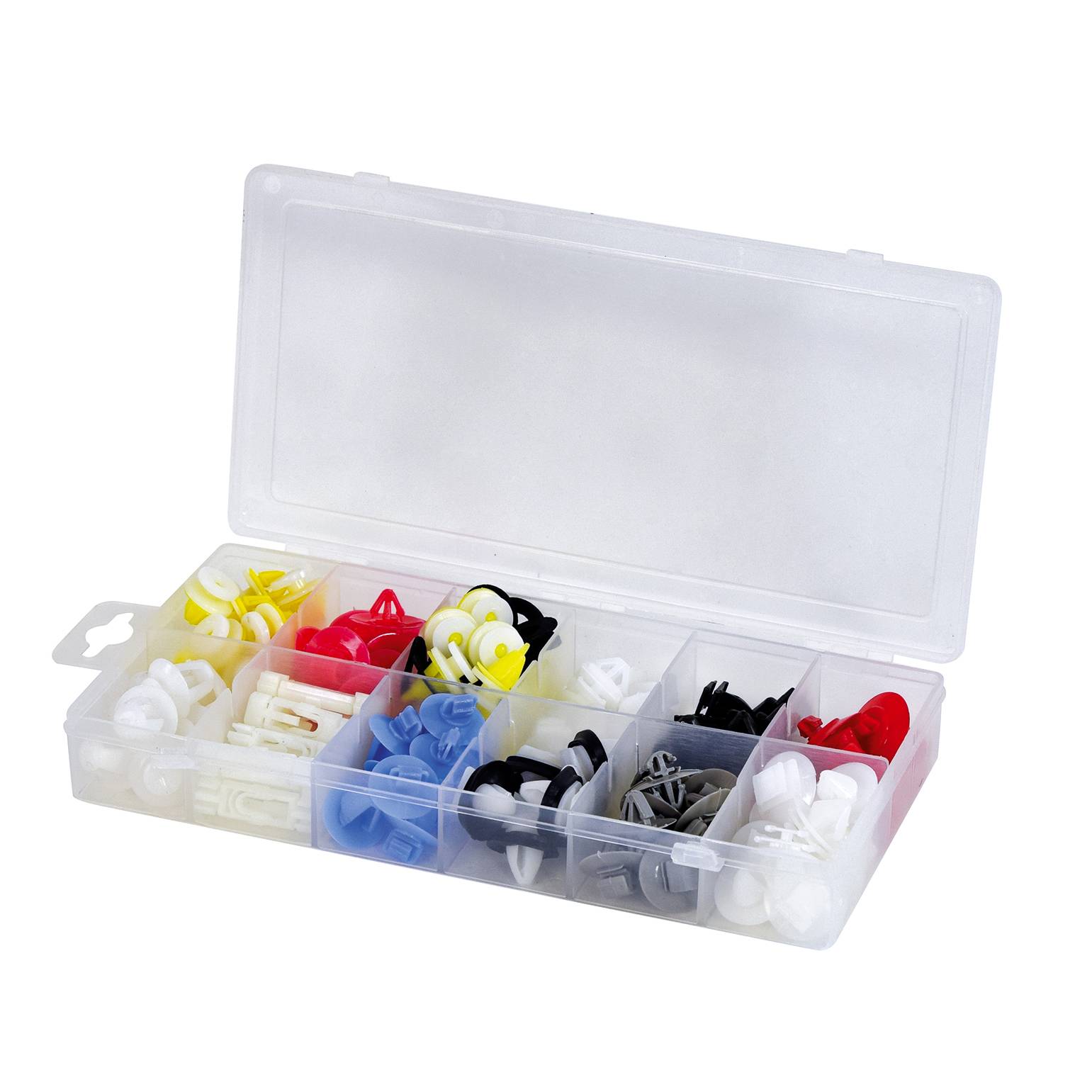 Coffret agrafes moulures Renault & Dacia 90 pcs - Image 1