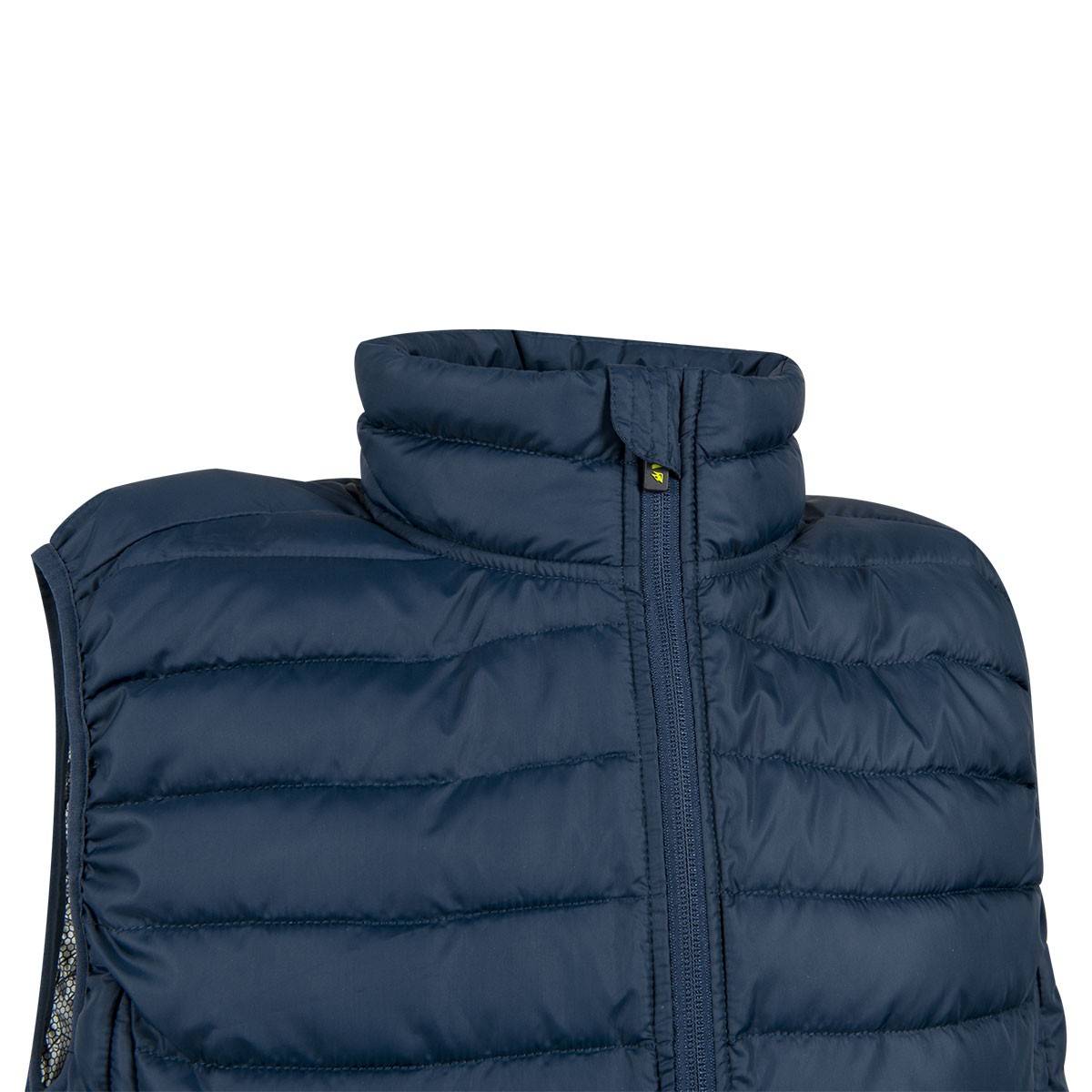 Gilet Matelassé REWARD Homme M Bleu/noir Logo Imprimé - Sport Décontracté