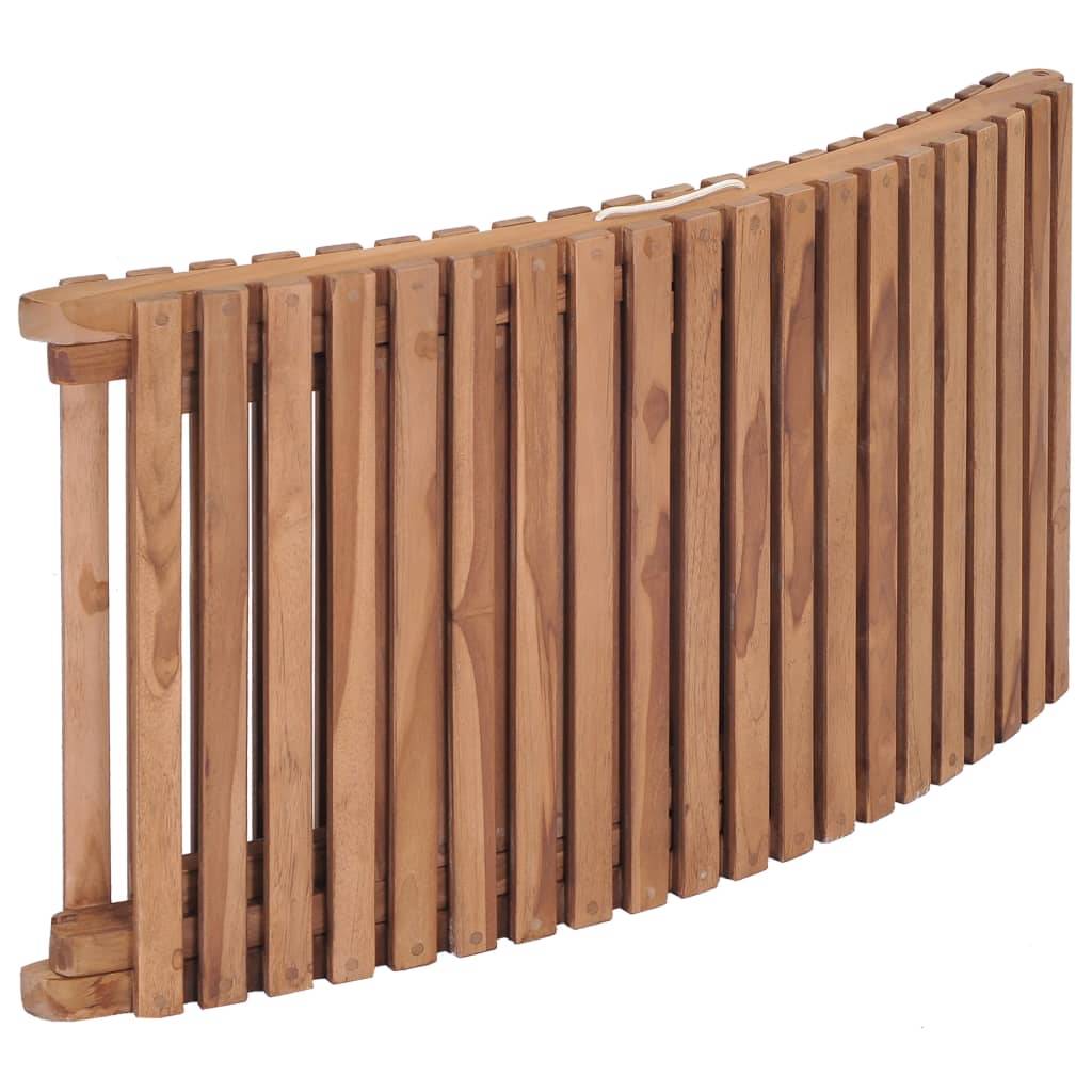 Helloshop26 - Chaises longues pliables 2 pcs bois de teck solide - Image 7