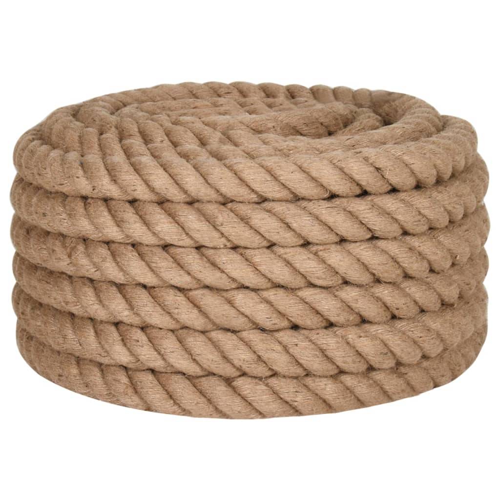 Corde de jute 10 m de long 60 mm d'épaisseur Maison Chic - Image 3