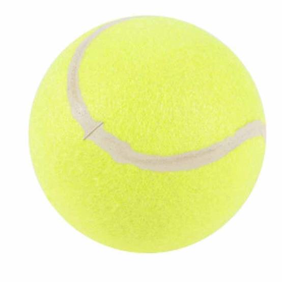 Love Story - Jouet pour Chien "Balle de Tennis" 13cm Jaune - Image 1