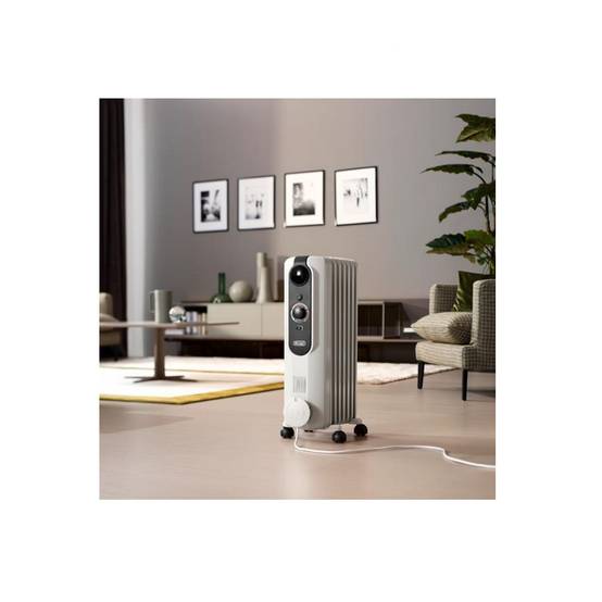 Radiateur à bain d'huile 1500w blanc TRRSE0715 Delonghi - Image 4