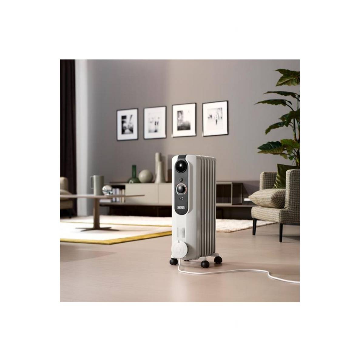 Radiateur à bain d'huile 1500w blanc TRRSE0715 Delonghi - Image 4