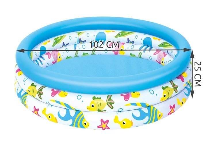 Entrepotbrico - Piscine gonflable 102x25cm - BESTWAY 51008 - Image 4