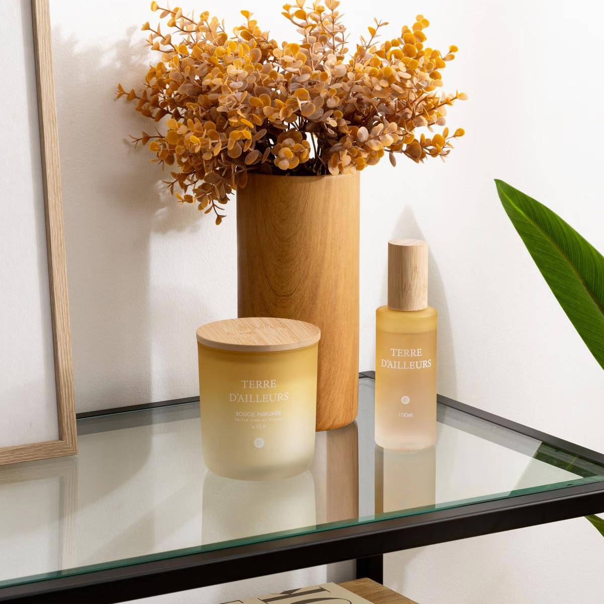 Spray d'Ambiance en Verre "Sana" 100ml Terre d'Ailleurs - Image 2