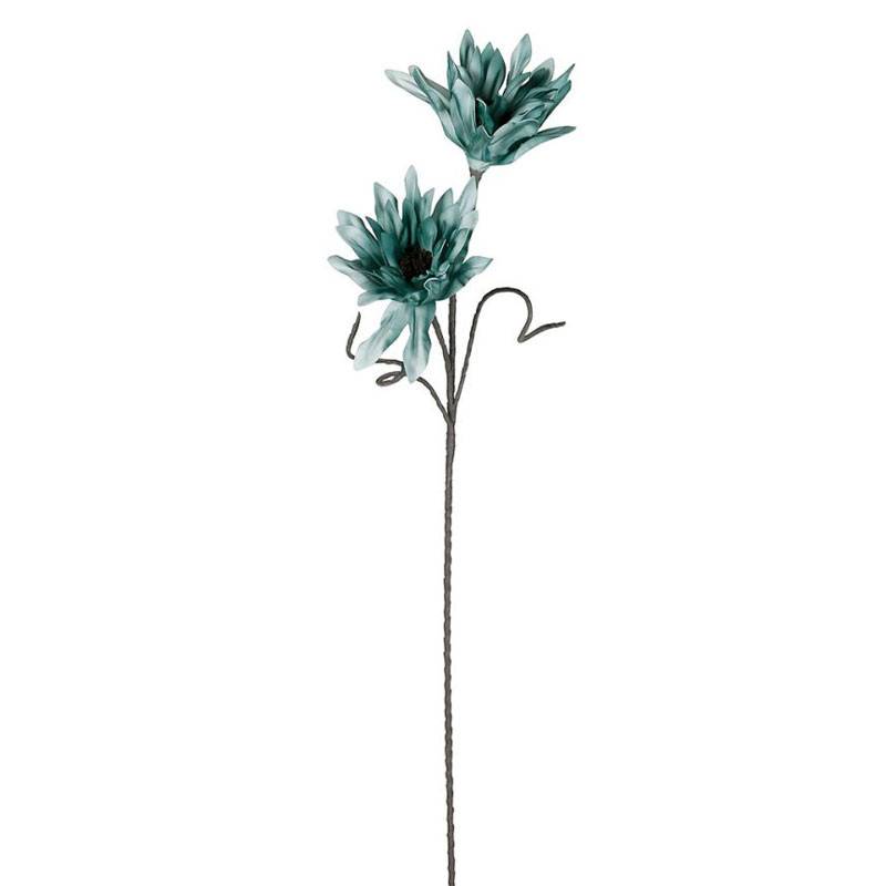 Fleur Artificielle Anémone Bleue en Polyéthylène Haute Tige 98cm - Image 2