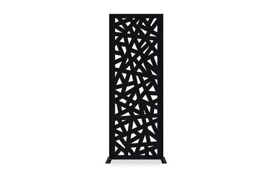 Casanoov Lot de 2 panneaux décoratifs RUIVO noir H.160 cm motif intégral - Image 3