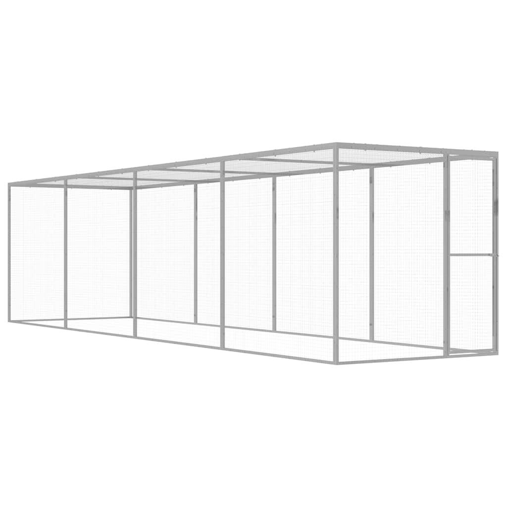 Vidaxl - Cage pour chat 6x1,5x1,5 m Acier galvanisé vidaXL 146359 - Image 1