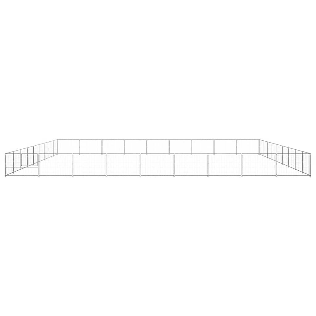 Vidaxl - Chenil Argenté 81 m² Acier vidaXL 3082195 - Image 6