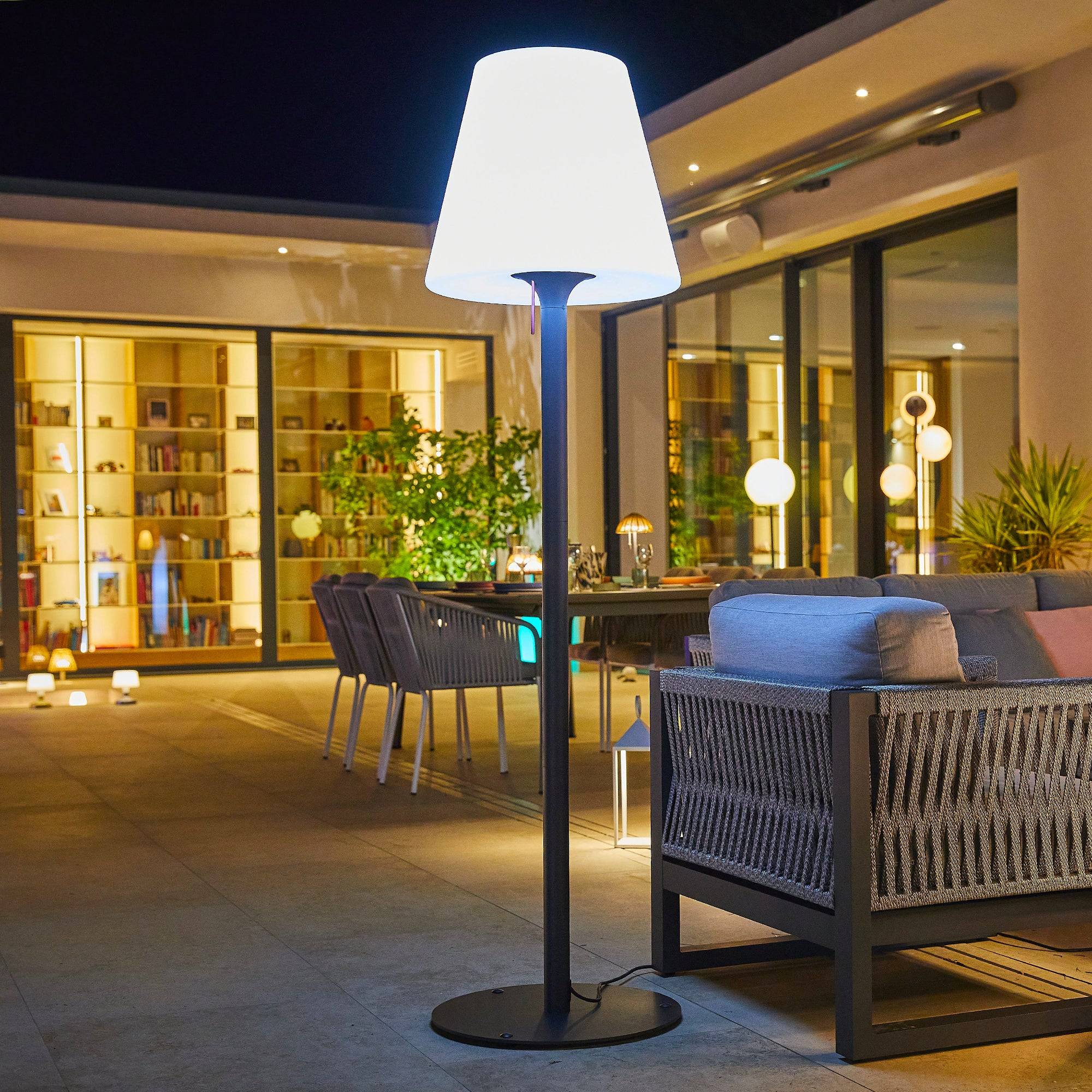 Lumisky - Lampadaire d'extérieur filaire STANDY E27 H180cm - Image 2
