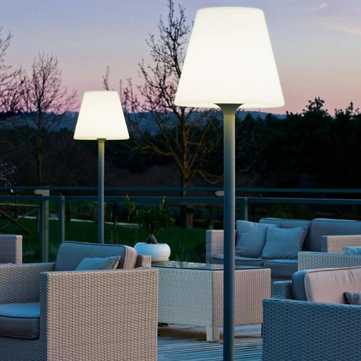 Lumisky - Lampadaire d'extérieur filaire STANDY E27 H180cm - Image 5